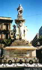 Statue Vincenzo Bellini, Catania